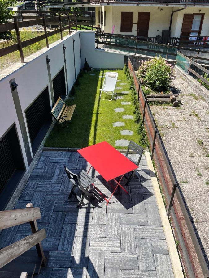 Casa Pino- Loft Con Giardino Magnolta Apartman Aprica Kültér fotó