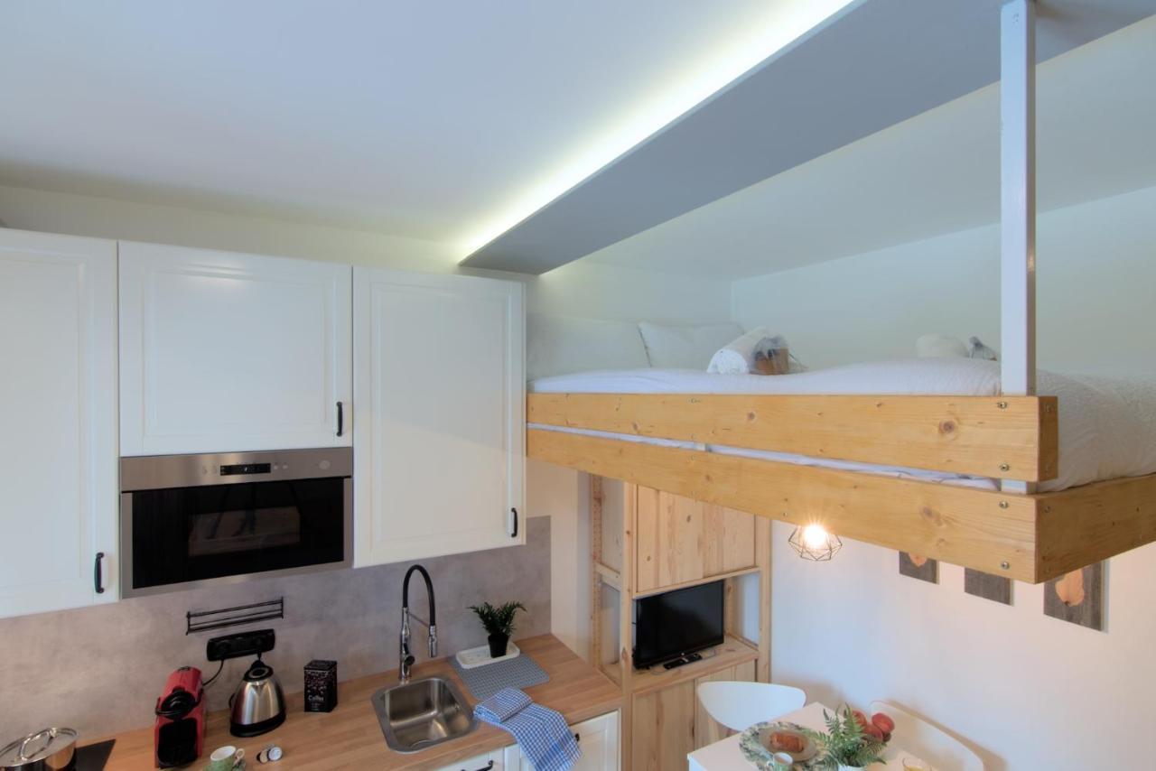 Casa Pino- Loft Con Giardino Magnolta Apartman Aprica Kültér fotó